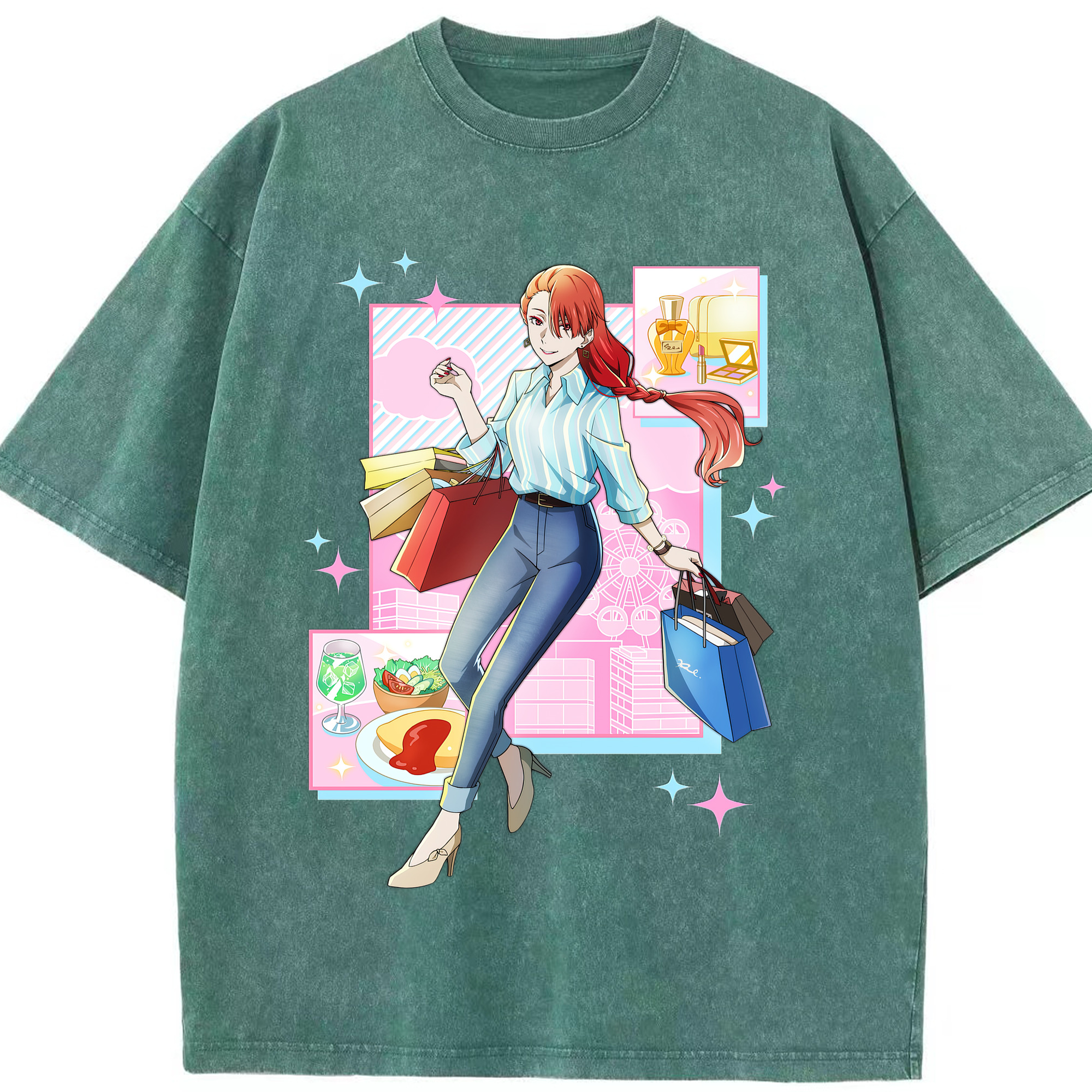 （画像用） 文豪ストレイドッグス Bungo Stray Dogs 綿100% ヴィンテージ風 半袖Tシャツ（フロントプリント）